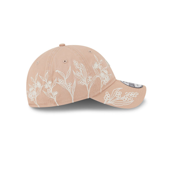 Australian Open '26 Australiana Floral Beige 9TWENTY Cloth Strap