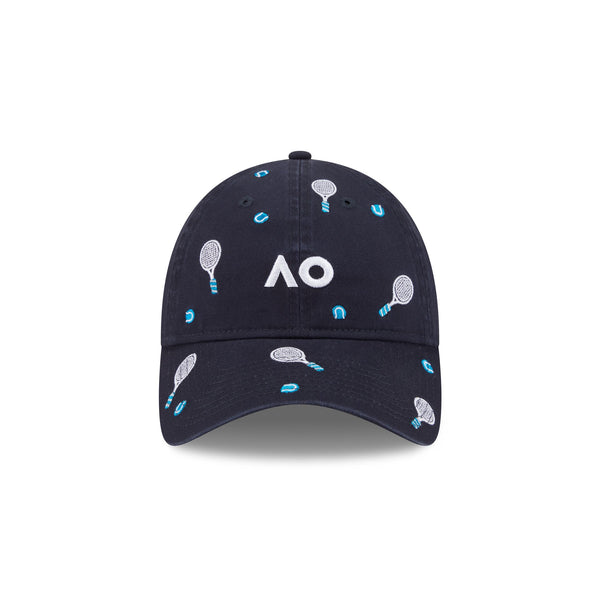 Australian Open '26 Racquet Navy 9TWENTY Cloth Strap