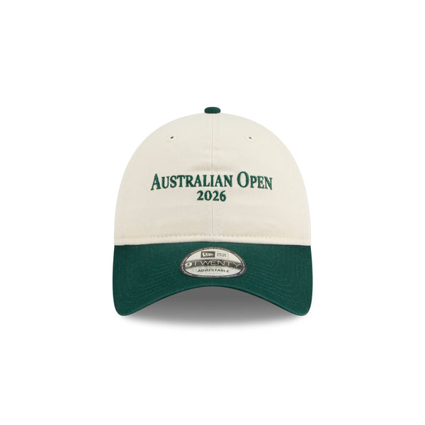 Australian Open '26 Seasonal Script Dark Green 9TWENTY Cloth Strap