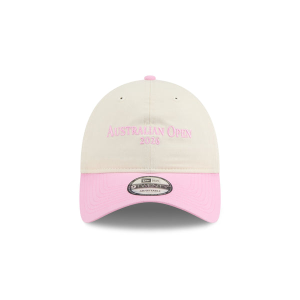 Australian Open '26 Seasonal Script Pink 9TWENTY Cloth Strap