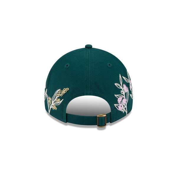 Australian Open '26 Australiana Floral Dark Green 9TWENTY Cloth Strap