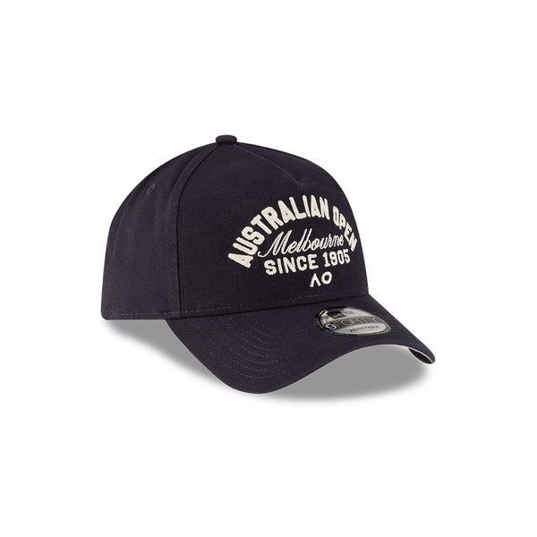 Australian Open '26 Seasonal Script Navy 9FORTY A-Frame® Snapback