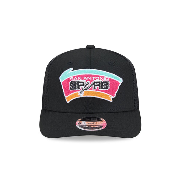 San Antonio Spurs NBA Hardwood Classics 9SEVENTY Trucker