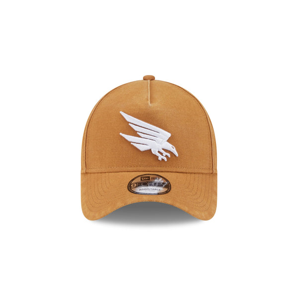Adelaide Crows Bronze Canvas 9FORTY A-Frame Snapback
