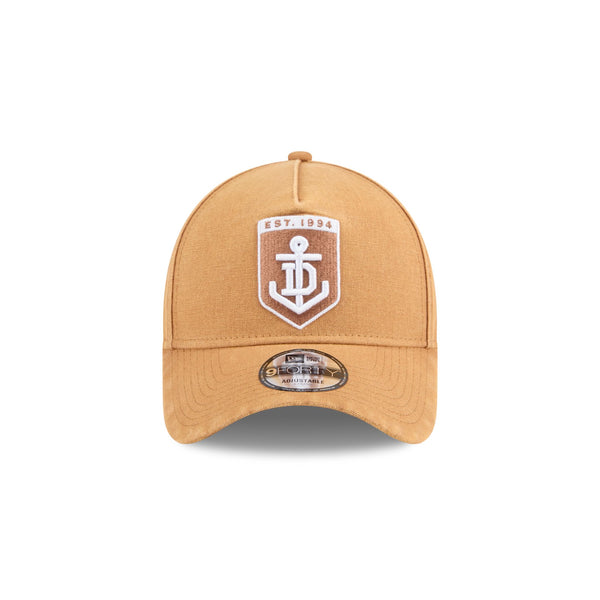 Fremantle Dockers Bronze Canvas 9FORTY A-Frame Snapback