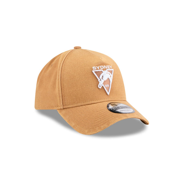 Sydney Swans Bronze Canvas 9FORTY A-Frame Snapback