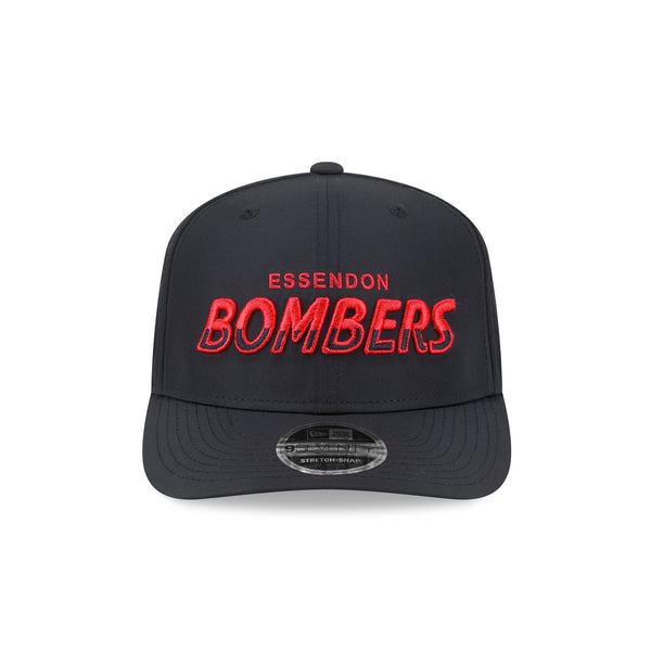 Essendon Bombers Split Script 9SEVENTY Stretch Snap