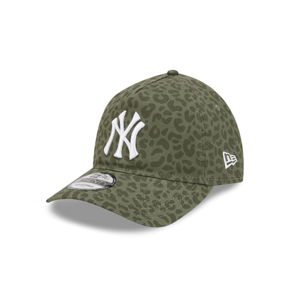 New York Yankees Reserve Tonal Leopard Olive 9TWENTY A-Frame Snapback