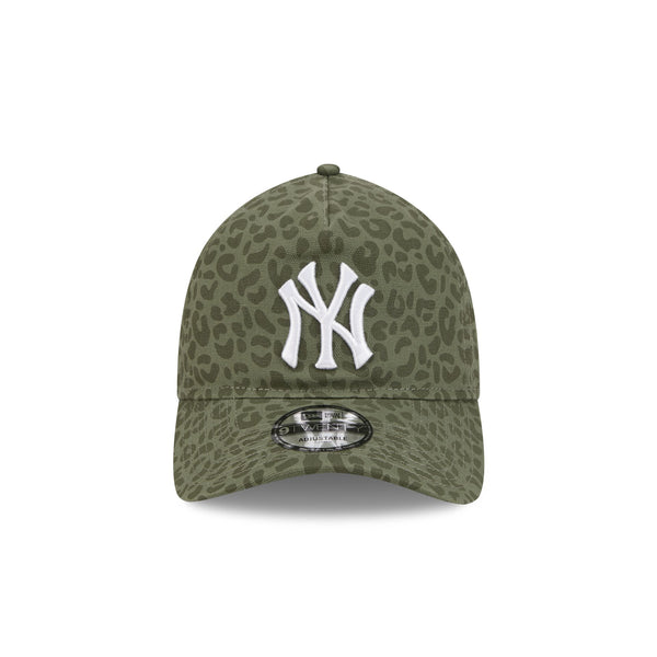 New York Yankees Reserve Tonal Leopard Olive 9TWENTY A-Frame Snapback