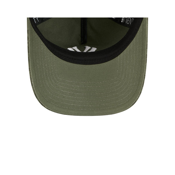 New York Yankees Reserve Tonal Leopard Olive 9TWENTY A-Frame Snapback
