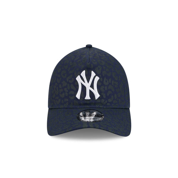 New York Yankees Reserve Tonal Leopard Blue 9TWENTY A-Frame Snapback