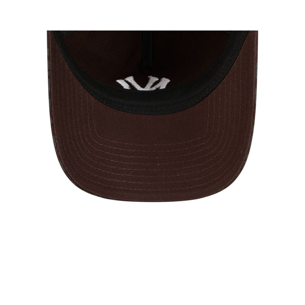 New York Yankees Reserve Tonal Leopard Burnt Wood 9TWENTY A-Frame Snapback