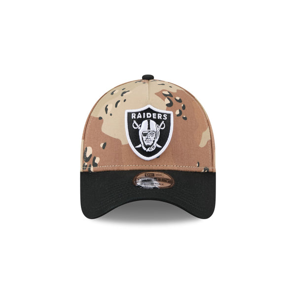 Las Vegas Raiders Desert Two-Tone 9FORTY A-Frame Snapback