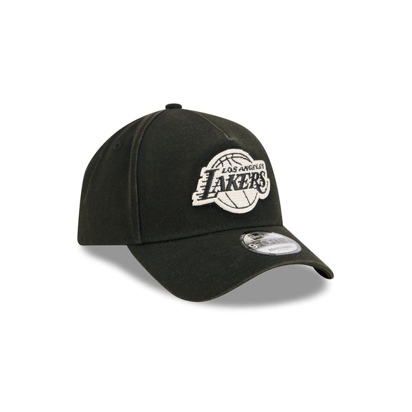 Los Angeles Lakers Washed Canvas 9FORTY A-Frame Snapback