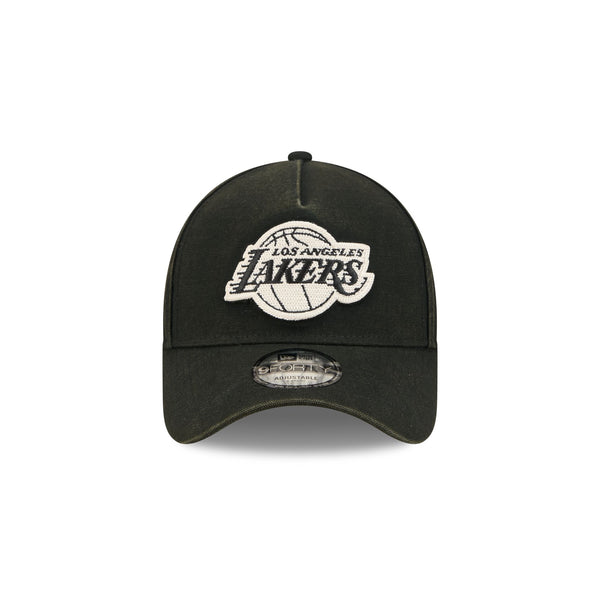 Los Angeles Lakers Washed Canvas 9FORTY A-Frame Snapback