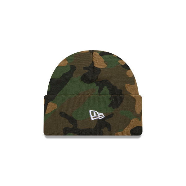 New York Yankees Seasonal Woodland Camo Beanie