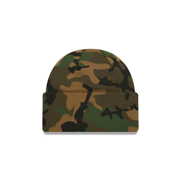 New York Yankees Seasonal Woodland Camo Beanie