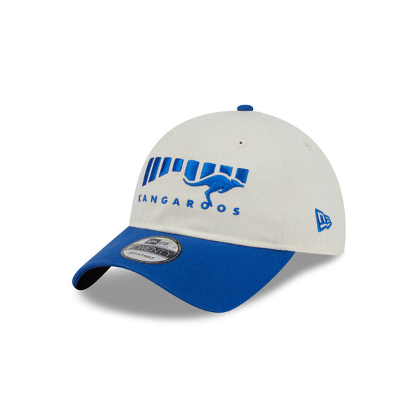 North Melbourne Kangaroos AFL Winter Collection '26 Two-Tone Retro 9TWENTY Cloth Strap