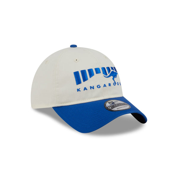 North Melbourne Kangaroos AFL Winter Collection '26 Two-Tone Retro 9TWENTY Cloth Strap