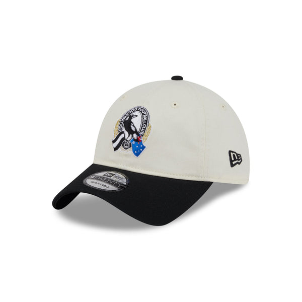 Collingwood Magpies AFL Winter Collection '26 Two-Tone Retro 9TWENTY Cloth Strap