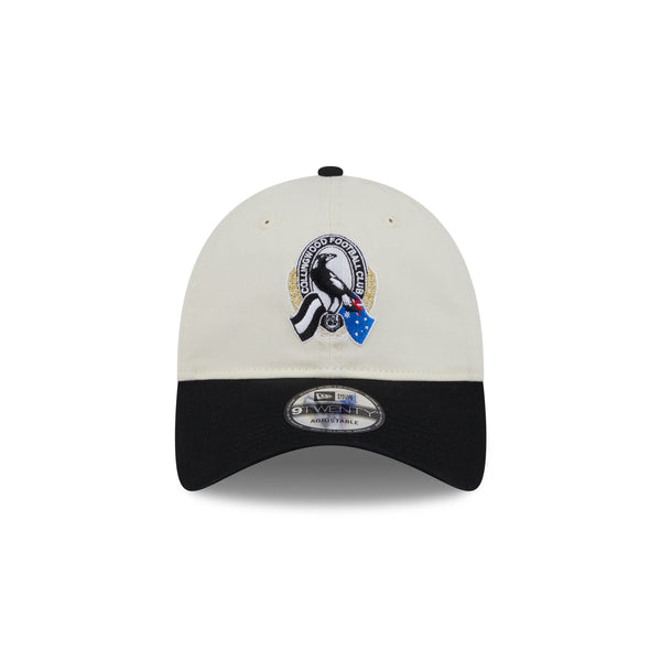 Collingwood Magpies AFL Winter Collection '26 Two-Tone Retro 9TWENTY Cloth Strap