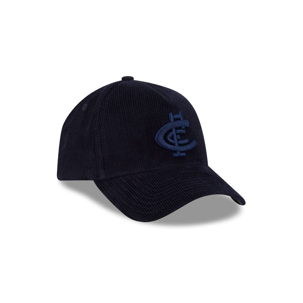 Carlton Blues AFL Winter Collection '26 Tonal Cord 9FORTY A-Frame Snapback