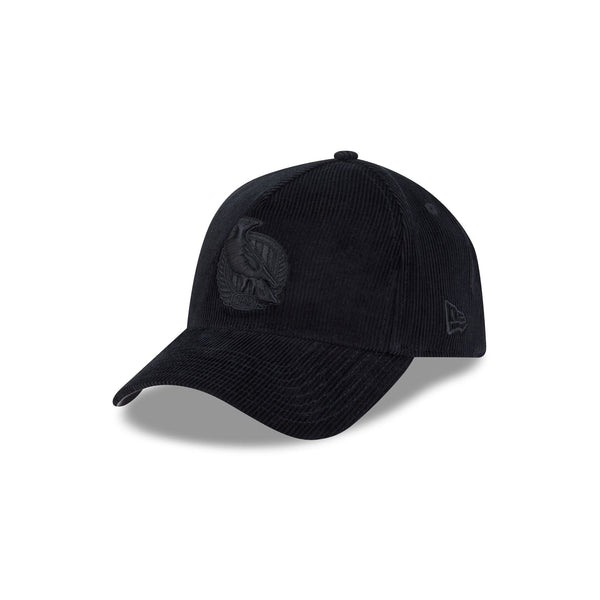 Collingwood Magpies AFL Winter Collection '26 Tonal Cord 9FORTY A-Frame Snapback