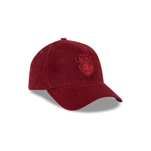 Brisbane Lions AFL Winter Collection '26 Tonal Cord 9FORTY A-Frame Snapback