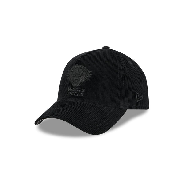 Wests Tigers NRL Winter Collection '26 Tonal Cord 9FORTY A-Frame Snapback