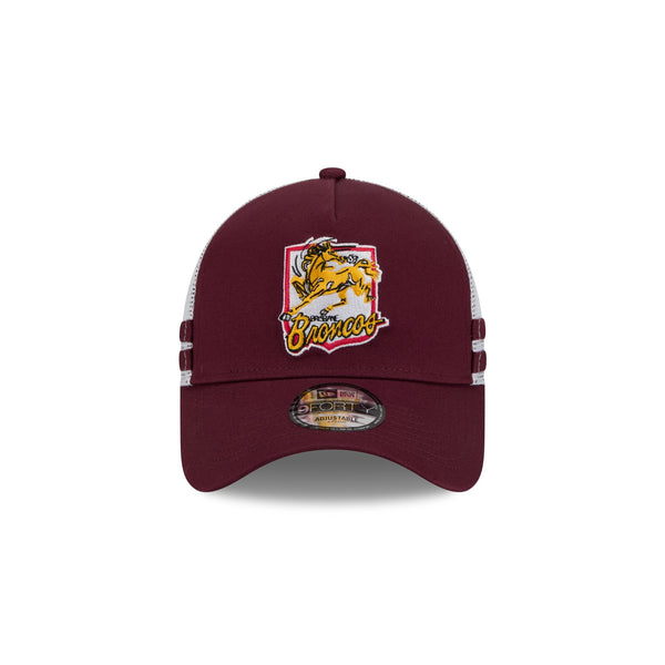 Brisbane Broncos NRL Winter Collection '26 Retro 9FORTY A-Frame Trucker