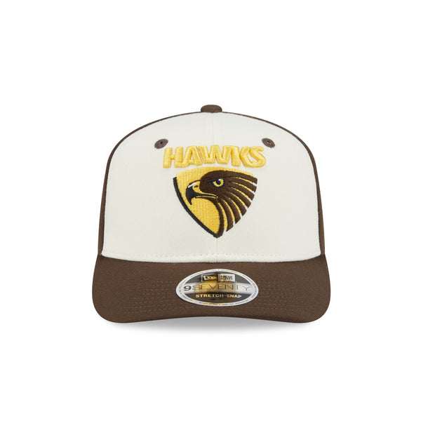 Hawthorn Hawks AFL Winter Collection '26 Two-Tone 9SEVENTY Stretch Snap