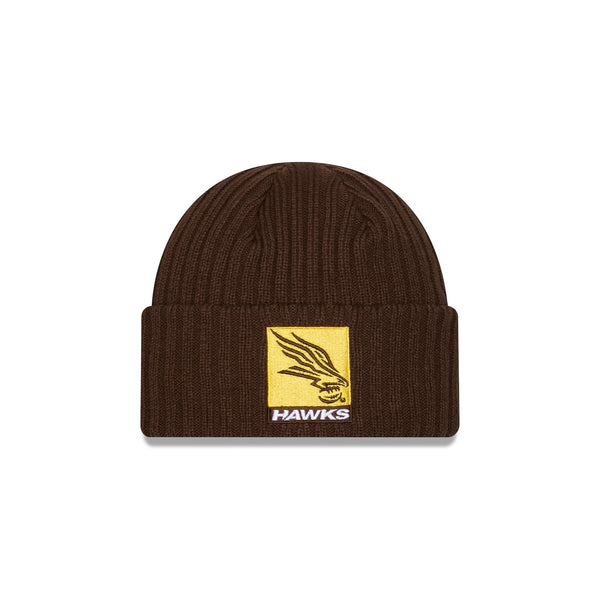 Hawthorn Hawks AFL Winter Collection '26 Retro Beanie