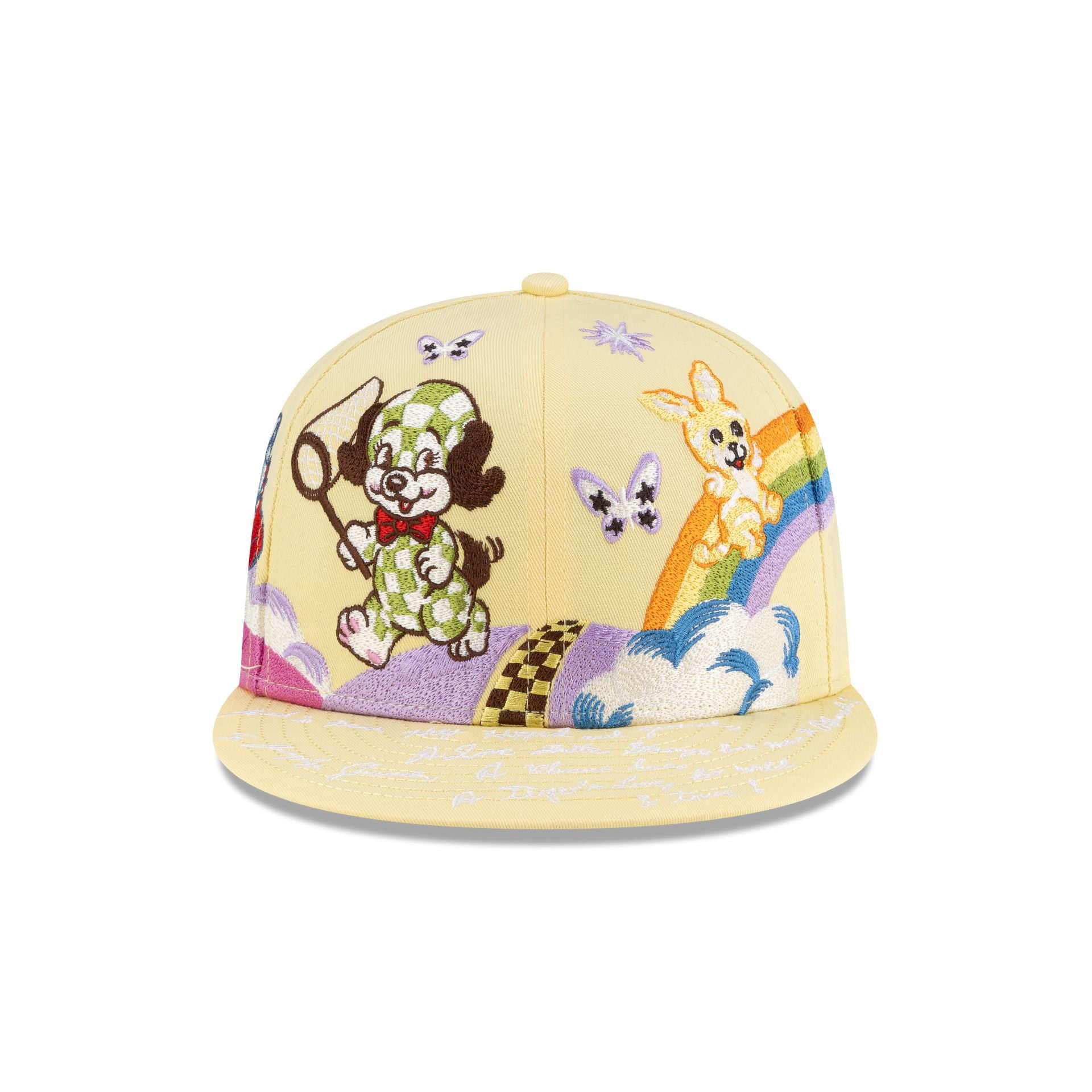 Kenzo Embroidered Characters Yellow 59FIFTY Fitted – New Era Cap