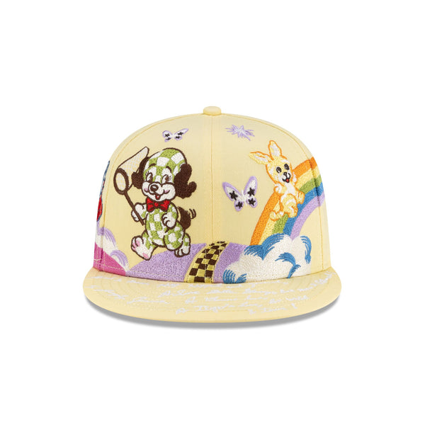 Kenzo Embroidered Characters Yellow 59FIFTY Fitted