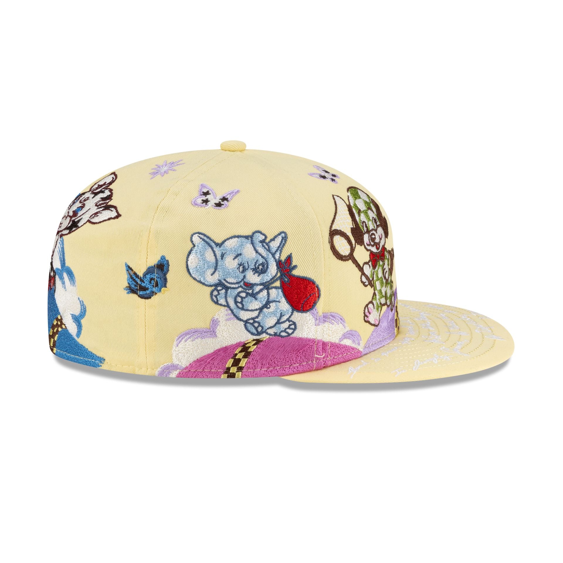 Kenzo Embroidered Characters Yellow 59FIFTY Fitted – New Era Cap