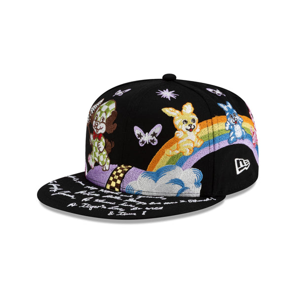 Kenzo Embroidered Characters Black 59FIFTY Fitted