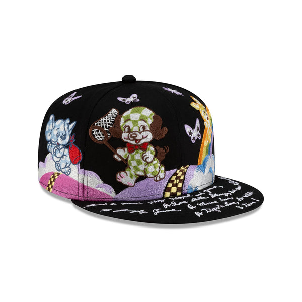 Kenzo Embroidered Characters Black 59FIFTY Fitted