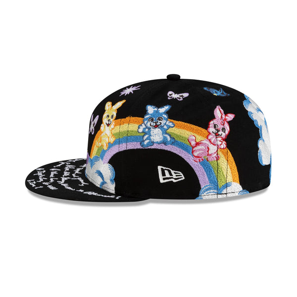 Kenzo Embroidered Characters Black 59FIFTY Fitted