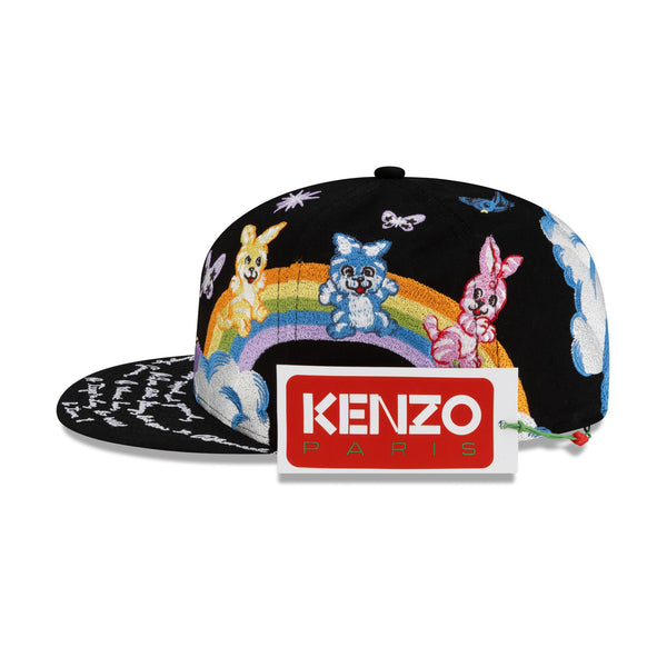 Kenzo Embroidered Characters Black 59FIFTY Fitted