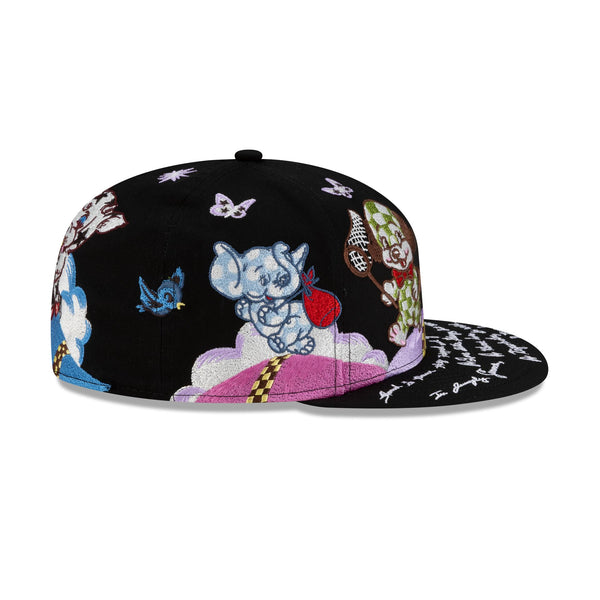 Kenzo Embroidered Characters Black 59FIFTY Fitted