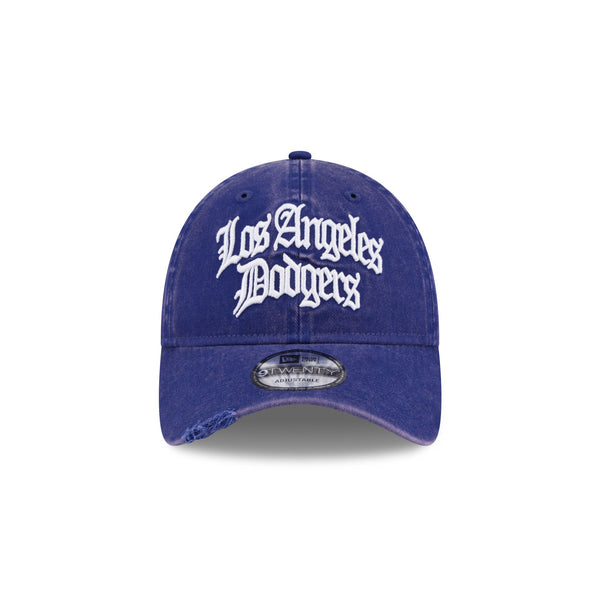 Los Angeles Dodgers Varsity Press 9TWENTY Adjustable Cap - F