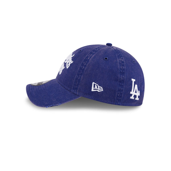 Los Angeles Dodgers Varsity Press 9TWENTY Adjustable Cap - LSIDE