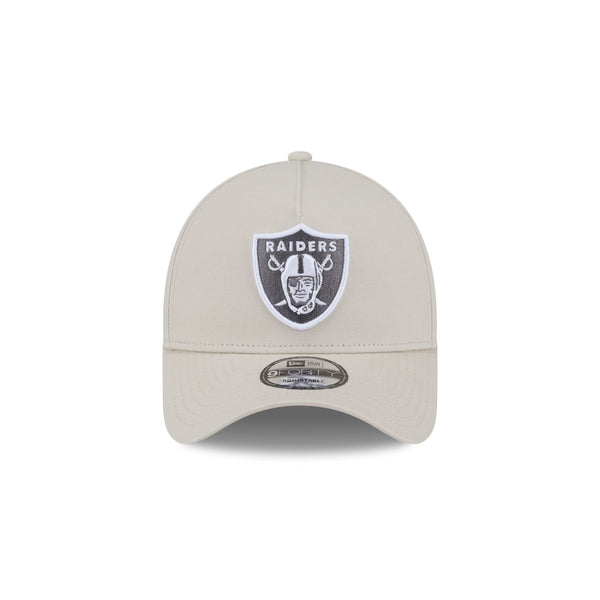 Las Vegas Raiders Concrete 9FORTY A-Frame Snapback - F