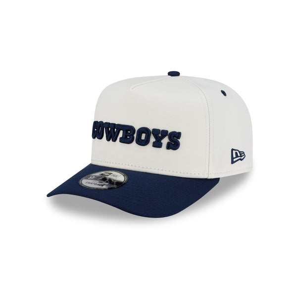 Dallas Cowboys Two-Tone Team Script 9FIFTY A-Frame Snapback - 3QL