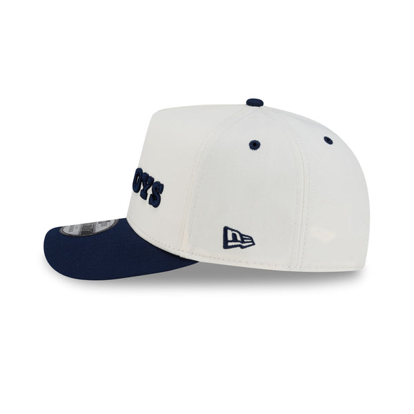 Dallas Cowboys Two-Tone Team Script 9FIFTY A-Frame Snapback - LSIDE