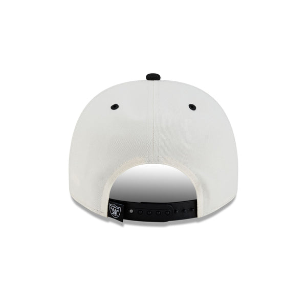 Las Vegas Raiders Two-Tone Team Script 9FIFTY A-Frame Snapback - R