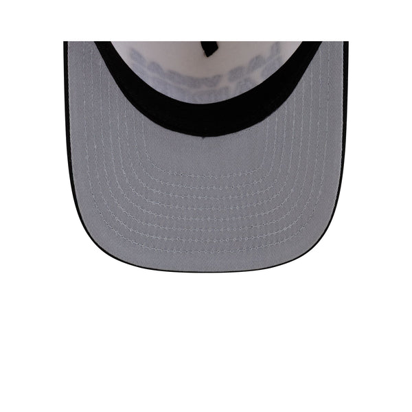 Las Vegas Raiders Two-Tone Team Script 9FIFTY A-Frame Snapback - UV