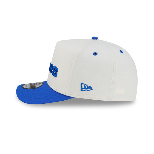 Los Angeles Rams Two-Tone Team Script 9FIFTY A-Frame Snapback - LSIDE