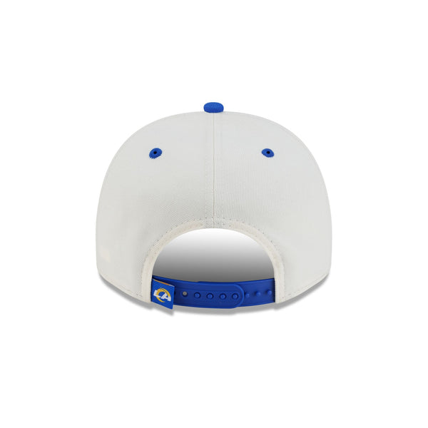 Los Angeles Rams Two-Tone Team Script 9FIFTY A-Frame Snapback - R