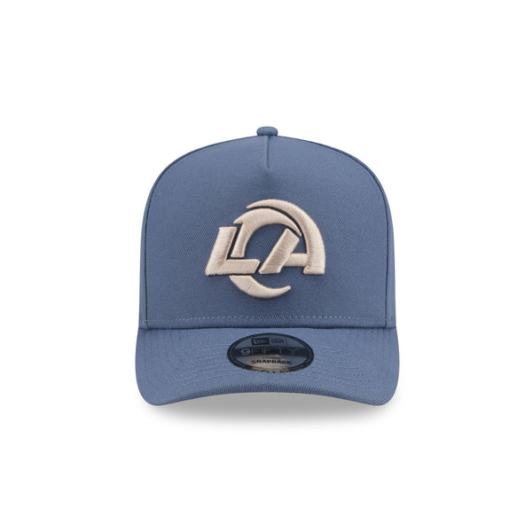 Los Angeles Rams Slate Stone Blue 9FIFTY A-Frame - F